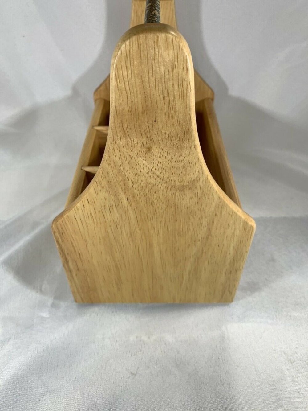 Furio Wood Flatware Napkin Caddy 9" Christmas Tree Winsome Wood Beechwood - Picture 4 of 8